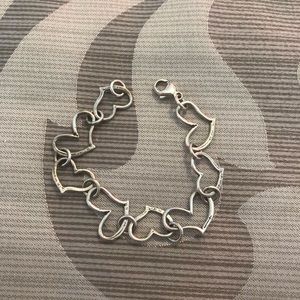 Visible Faith Jewelry: heart connected bracelet